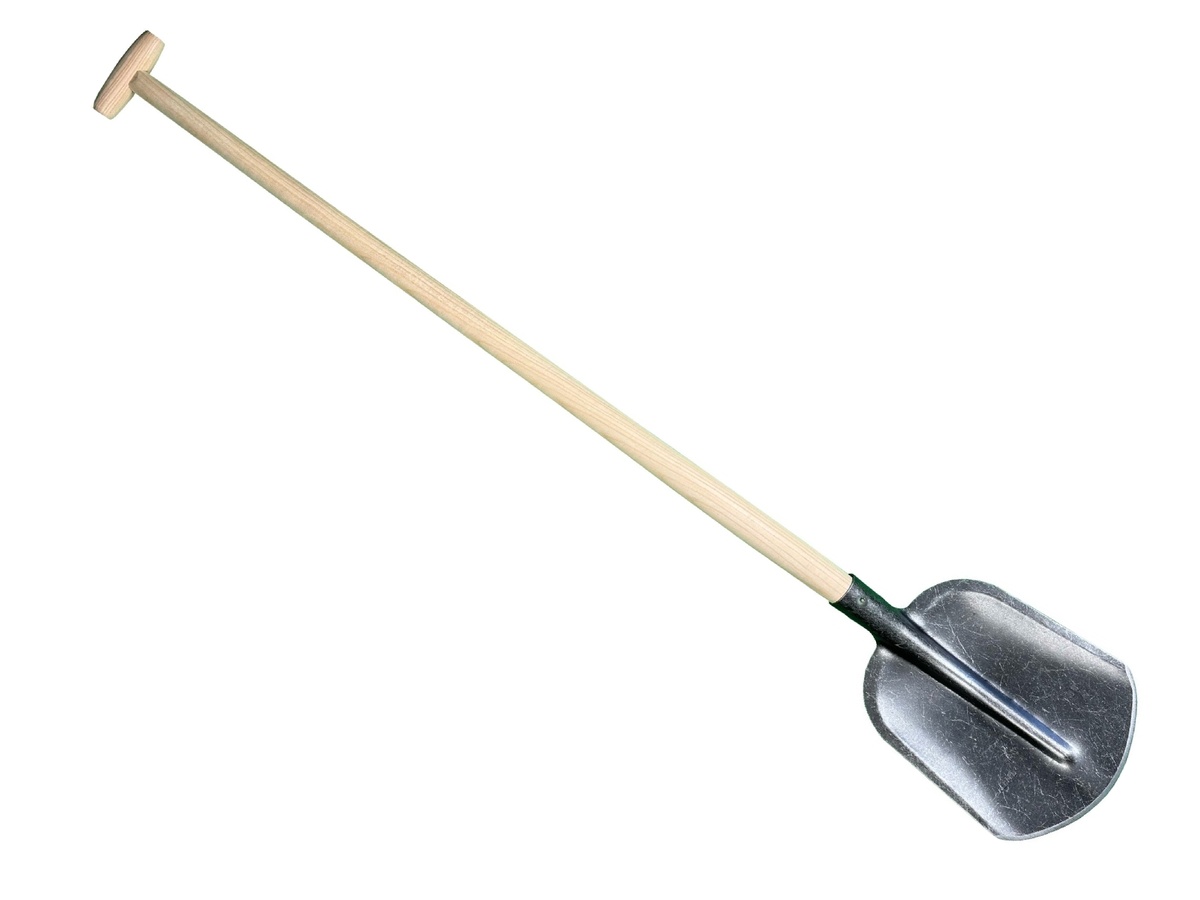 Dutch transfer shovel with ergonomic 110cm T-handle